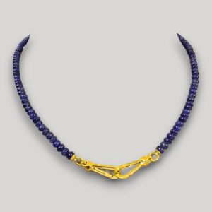 14K BLUE SAPPHIRE BEADS