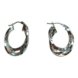 Tri Layer Hoop Earrings