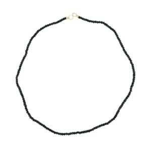 Black Bead Necklace