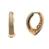 Pave Diamond Earrings
